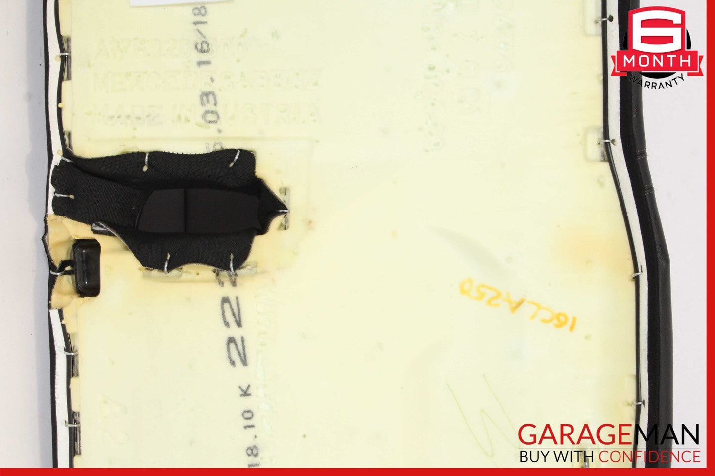 14-18 Mercedes W117 CLA250 Rear Lower Bottom Seat Cushion Cover Black OEM