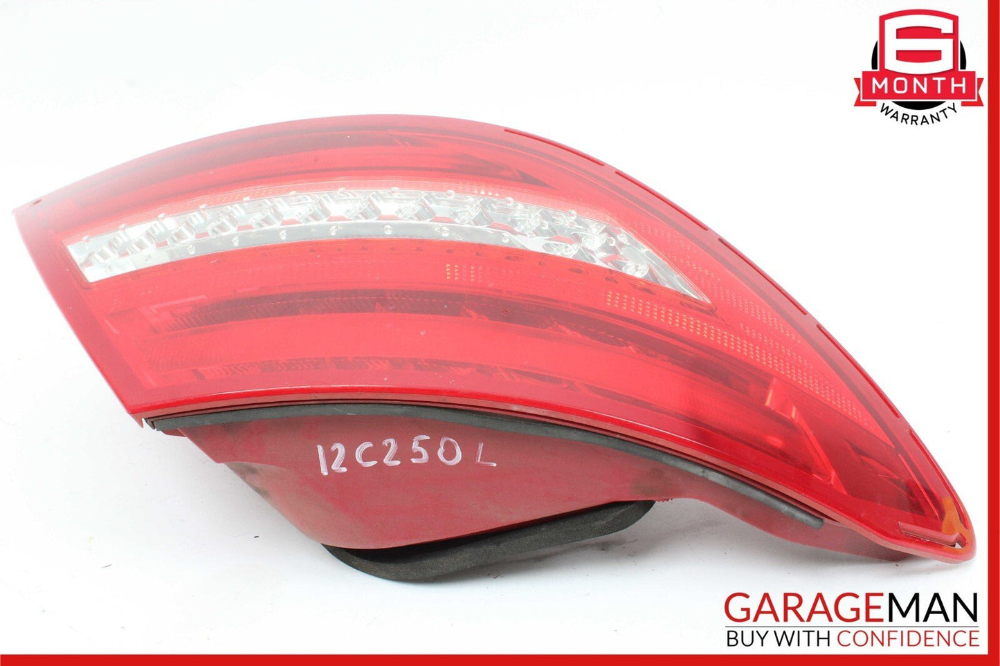12-14 Mercedes W204 C300 C250 Rear Left Driver Side Taillight Tail Light Lamp