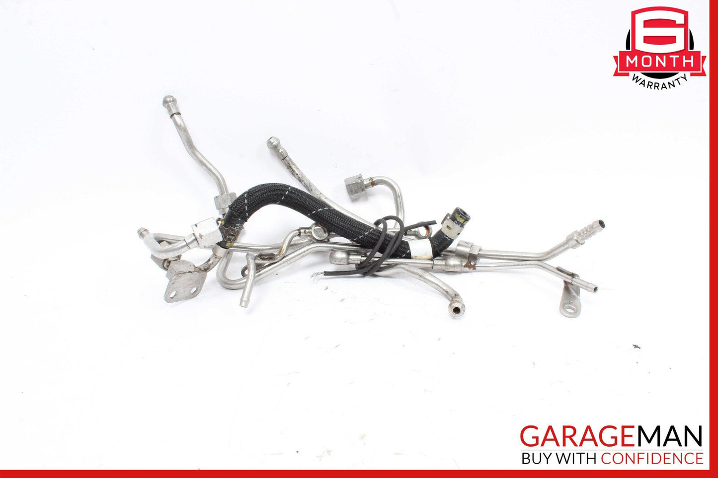 10-15 Audi R8 Fuel Rail Line Pipe Set OEM