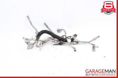 10-15 Audi R8 Fuel Rail Line Pipe Set OEM