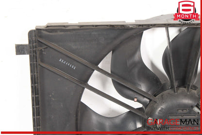 08-20 Mercedes W212 E350 C250 Engine Radiator Cooling Fan Motor Shroud Assy OEM