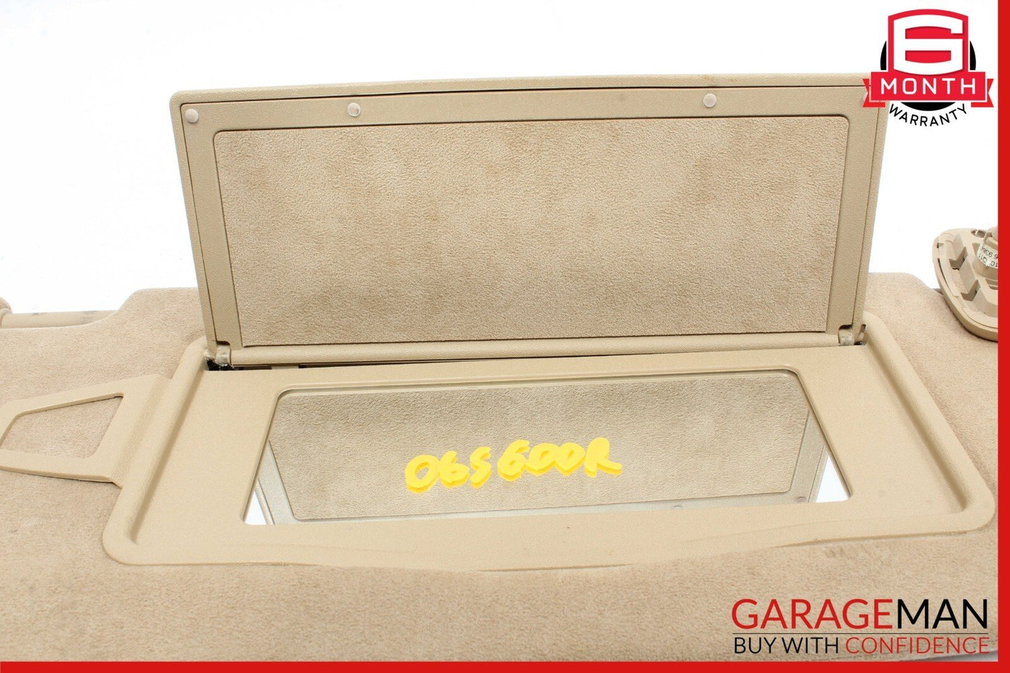 Mercedes W221 S550 S600 CL550 Front Right Sun Visor Shade Sunvisor Suede Brown