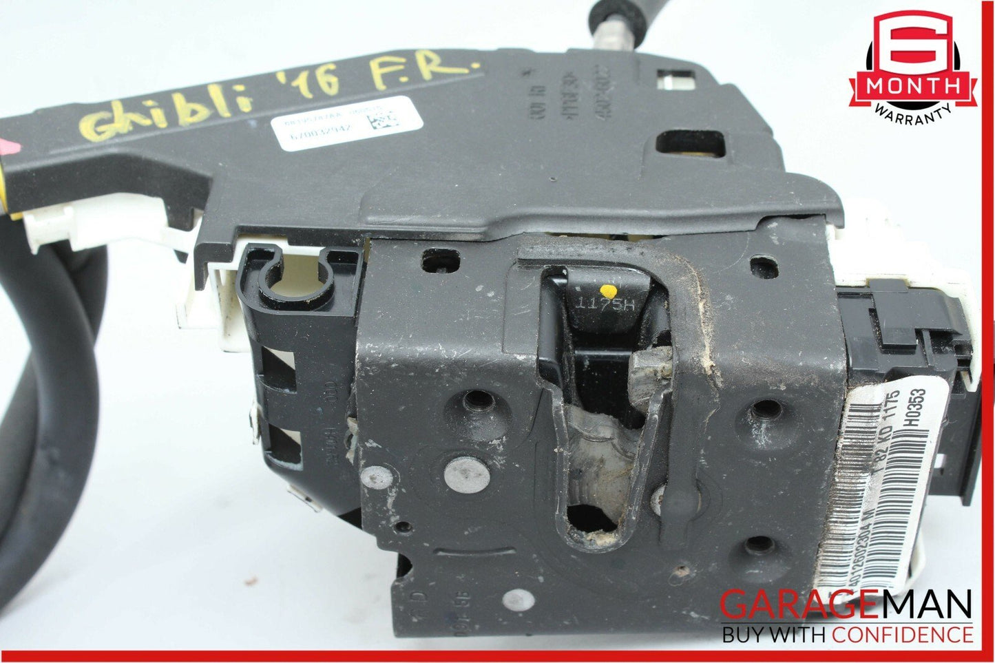 14-17 Maserati Ghibli Front Right Side Door Lock Latch Actuator Mechanism OEM