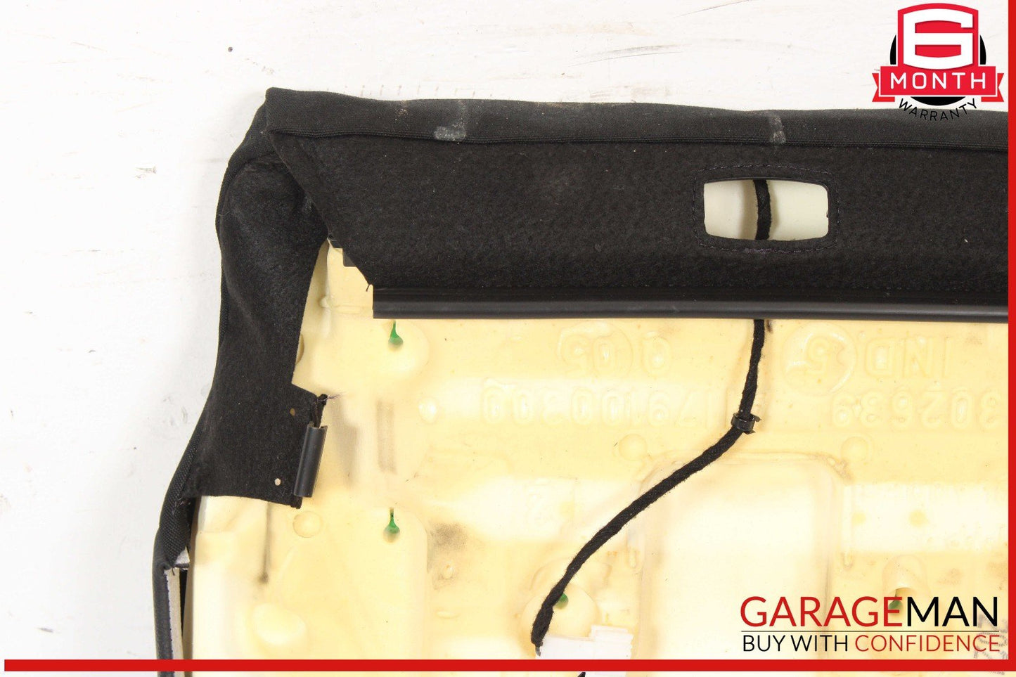 14-19 Mercedes W117 CLA250 Front Right Lower Bottom Seat Cushion Cover Black OEM