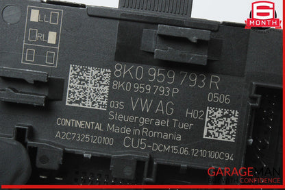 09-17 Audi Q5 SQ5 Front Left Driver Side Door Control Module Unit 8K0959793R OEM