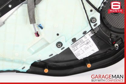 08-14 Mercedes W204 C250 Sedan Rear Right Side Interior Door Panel Black OEM