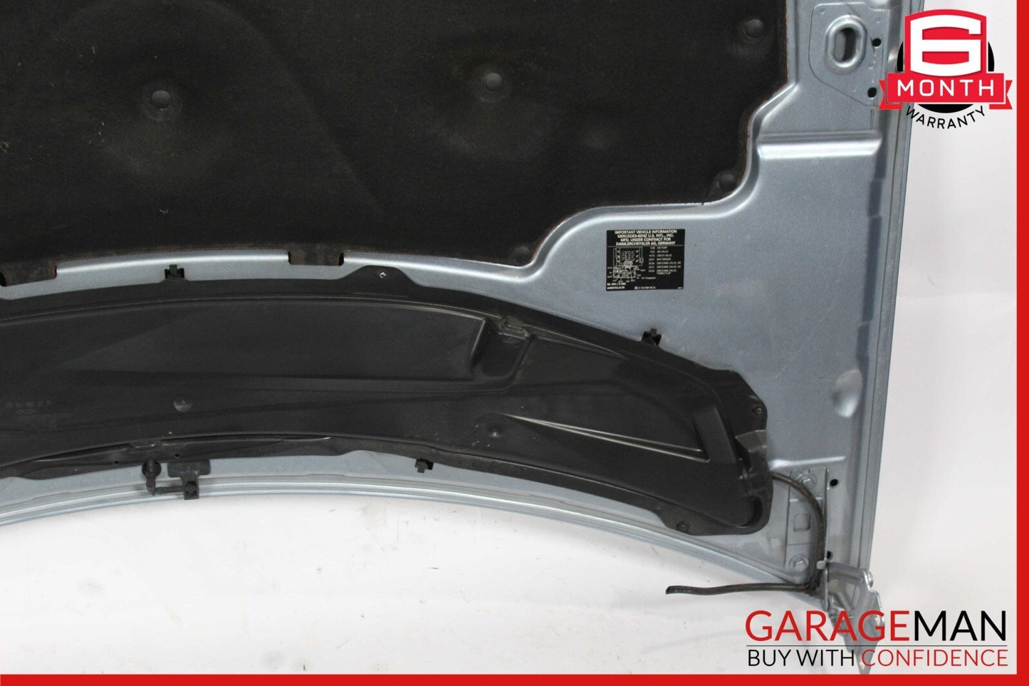 06-11 Mercedes W164 ML350 ML500 Front Hood Bonnet Cover Lid Panel Assy Blue