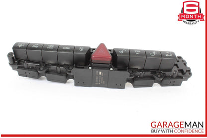 03-06 Mercedes W220 S55 AMG S430 Center Dash Switch ESP Hazard Door Lock OEM