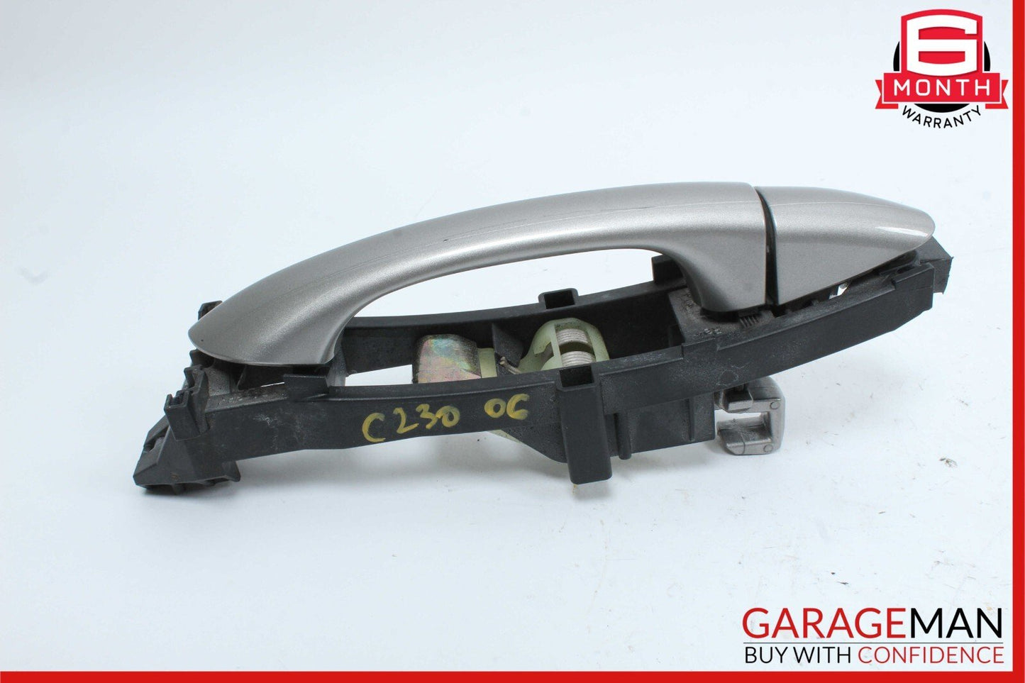05-07 Mercedes W203 C320 Rear Right Passenger Side Exterior Door Handle Silver
