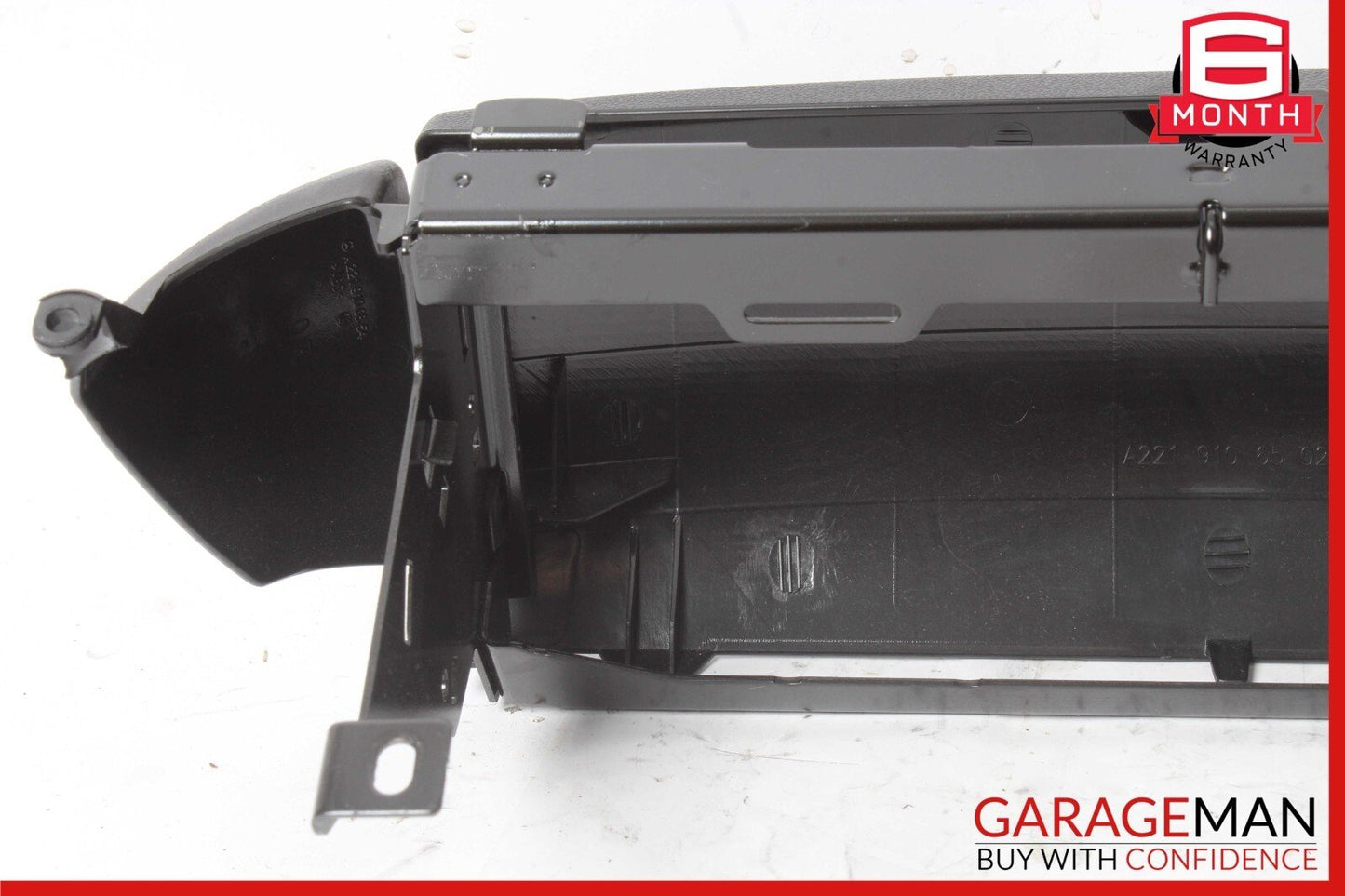 10-13 Mercedes W221 S500 S550 Front Right Side Under Seat Compartment Assy Black