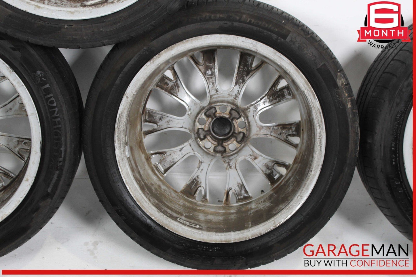 09-15 Jaguar XF Complete Wheel Tire Rim Set of 4 Pc 8.5 x 18 OEM