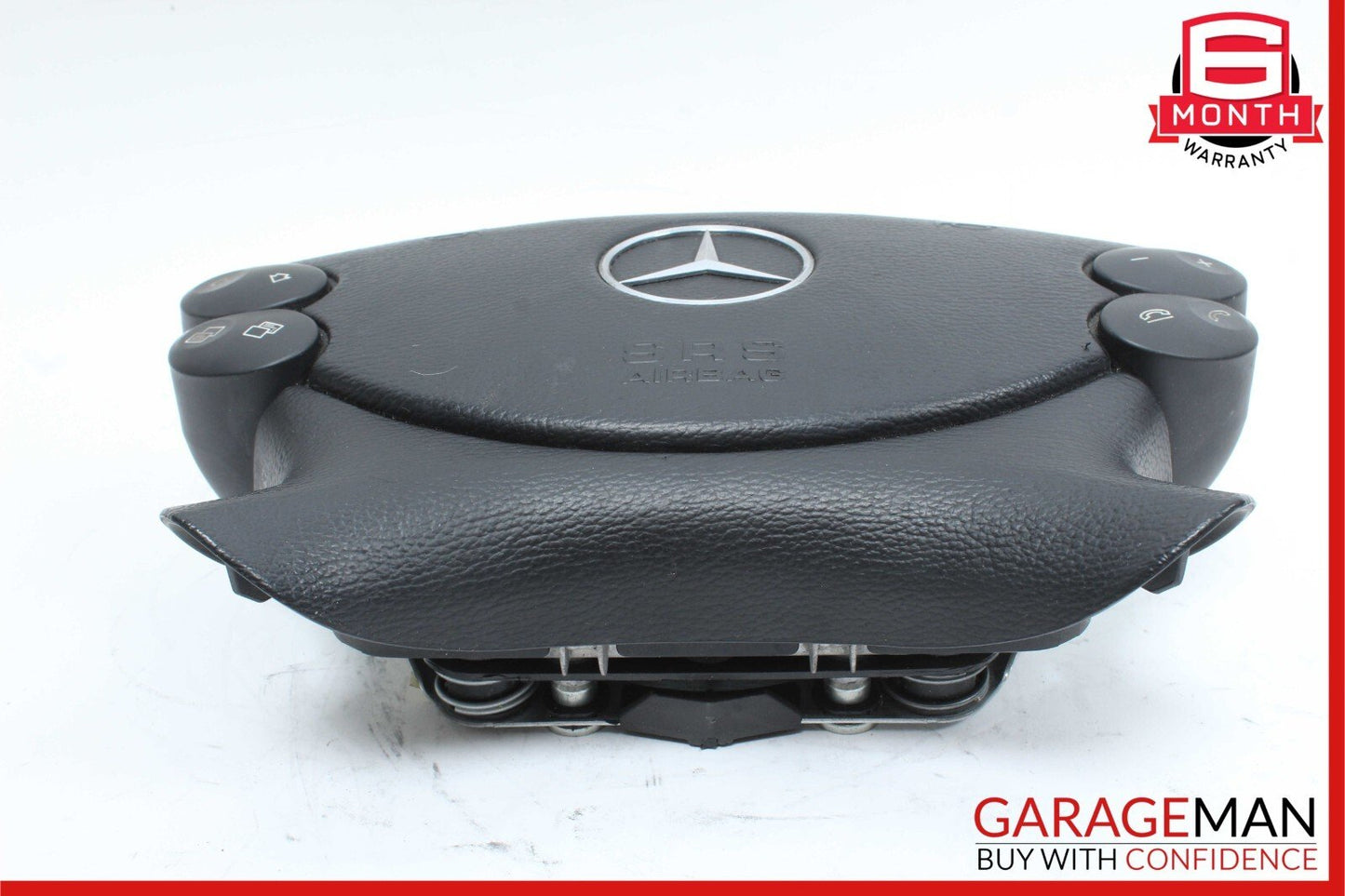 03-12 Mercedes SL500 CLK350 E350 Steering Wheel Airbag Air Bag Assembly Black