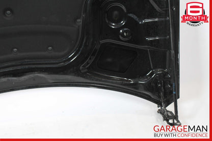 10-16 Mercedes W212 E350 E400 E550 Hood Bonnet Panel Cover Black OEM