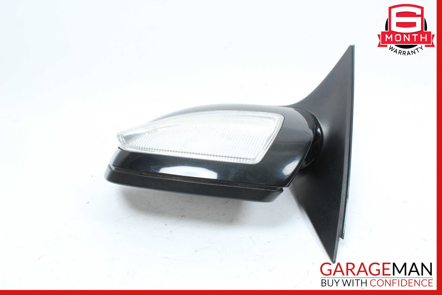 08-09 Mercedes W204 C300 Front Left Side Mirror Door Rear View Black OEM