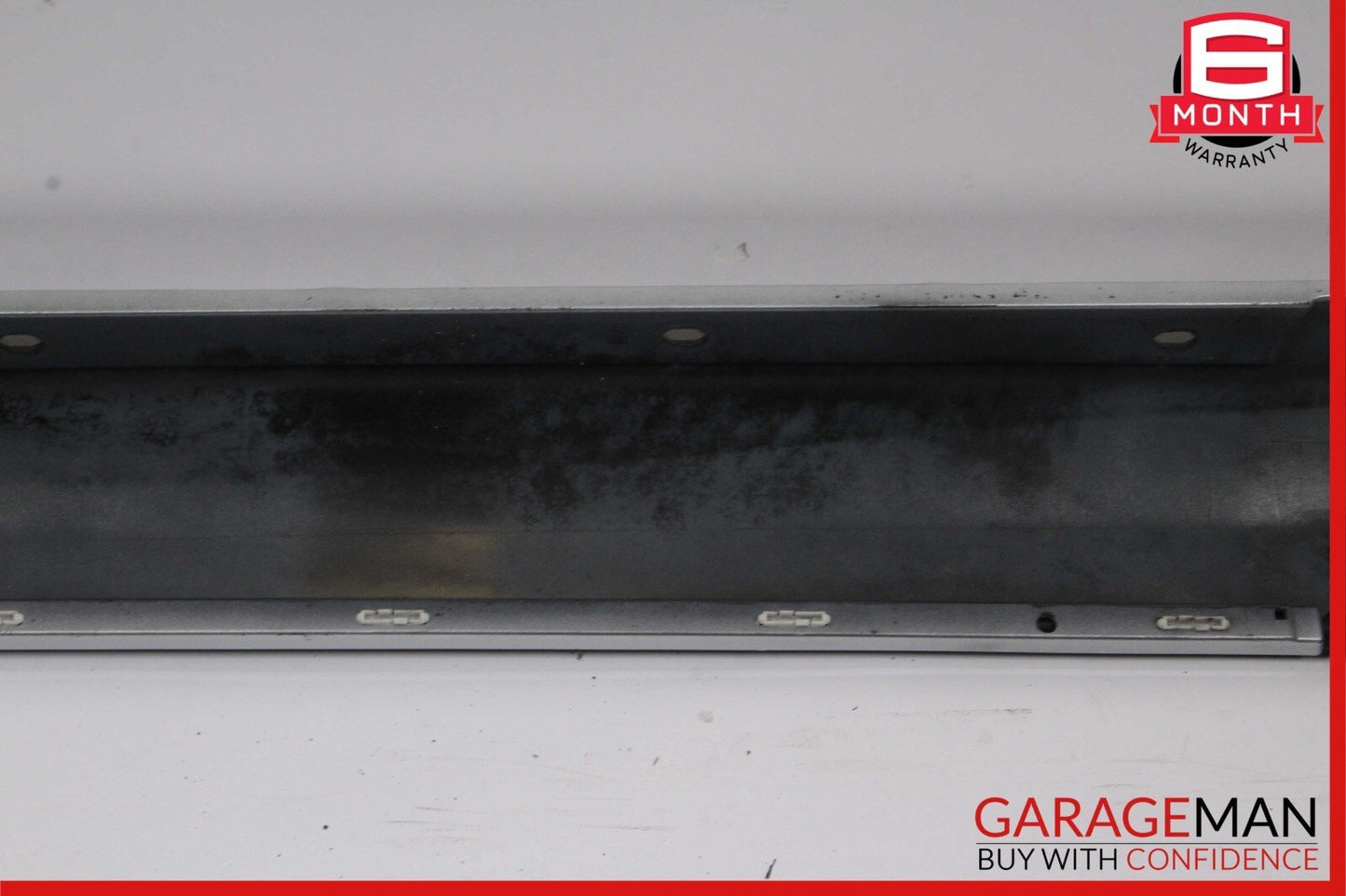 06-09 Mercedes W209 CLK350 CLK550 Base Left Rocker Molding Side Skirt Silver