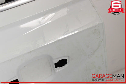 17-19 Audi Q7 Rear Left Driver Side Door Shell White OEM