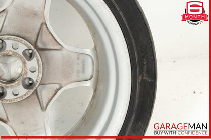 00-06 Mercedes W220 S500 CL55 AMG Rear Wheel Tire Rim 9.5x18H2 ET46 18" OEM