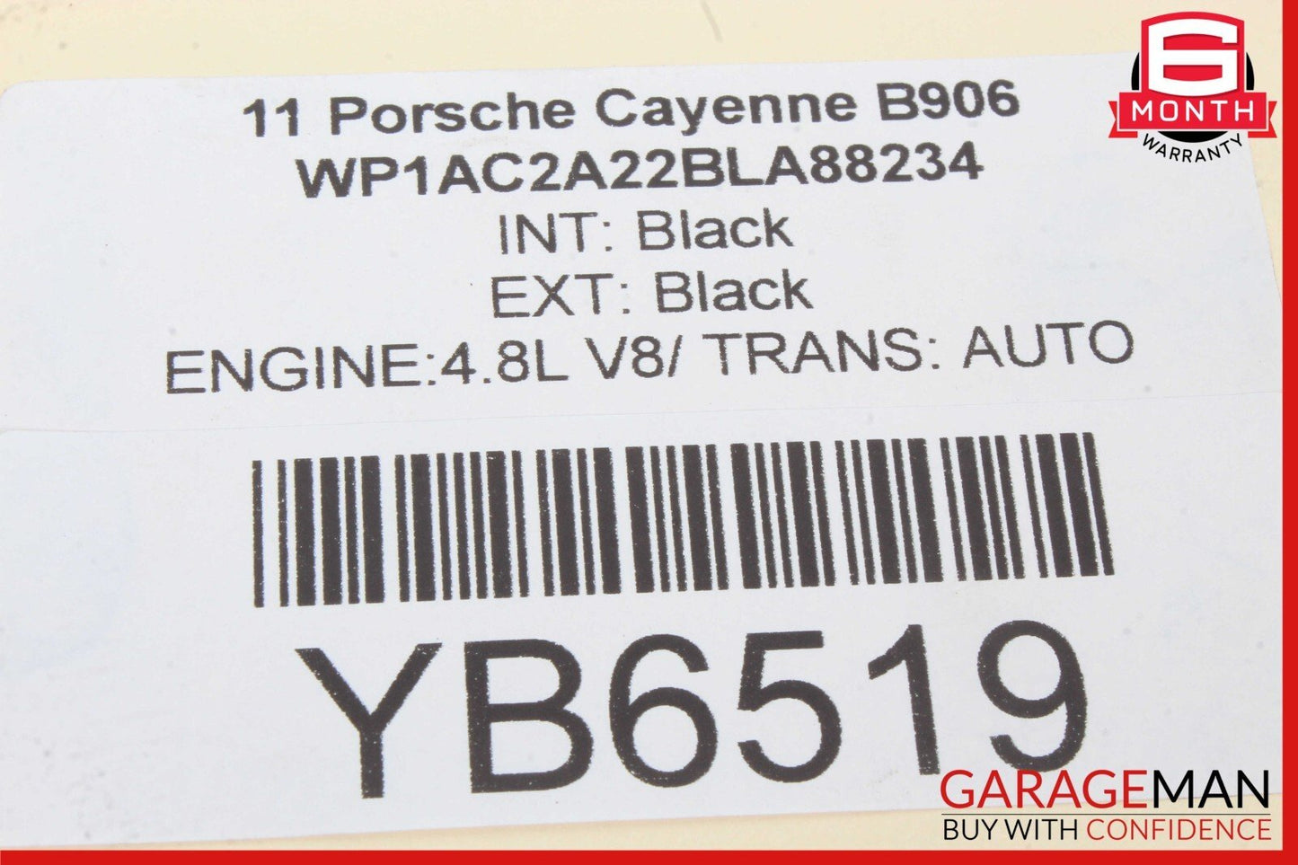 11-14 Porsche Cayenne 958 Hybrid S Front Left Side Airmatic Air Shock Strut OEM