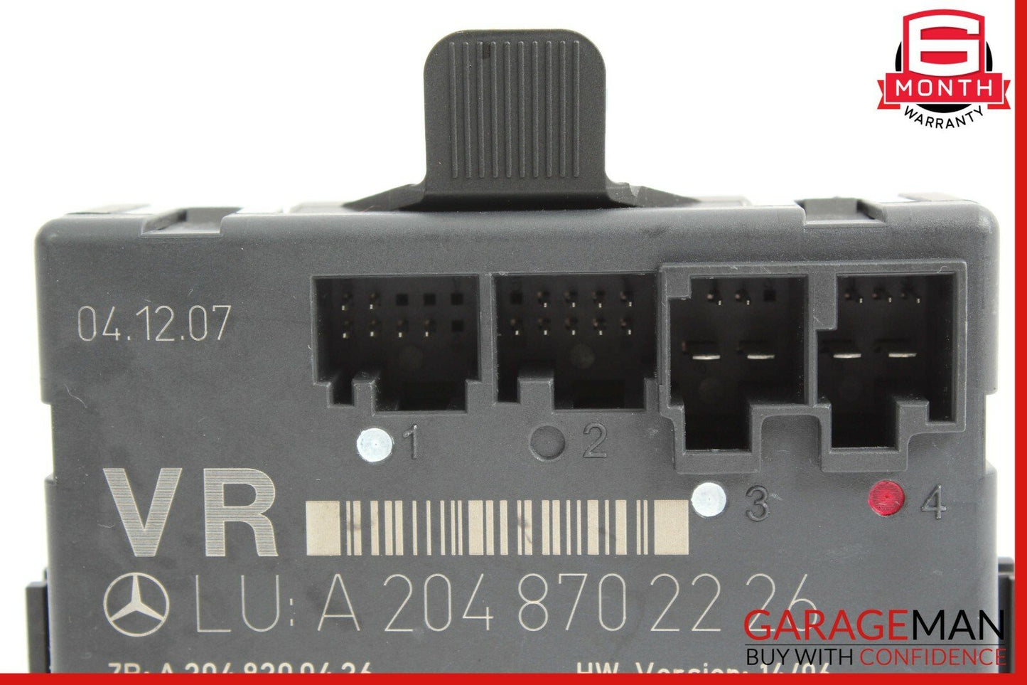08-14 Mercedes W204 C280 Front Right Passenger Side Door Control Module Unit OEM