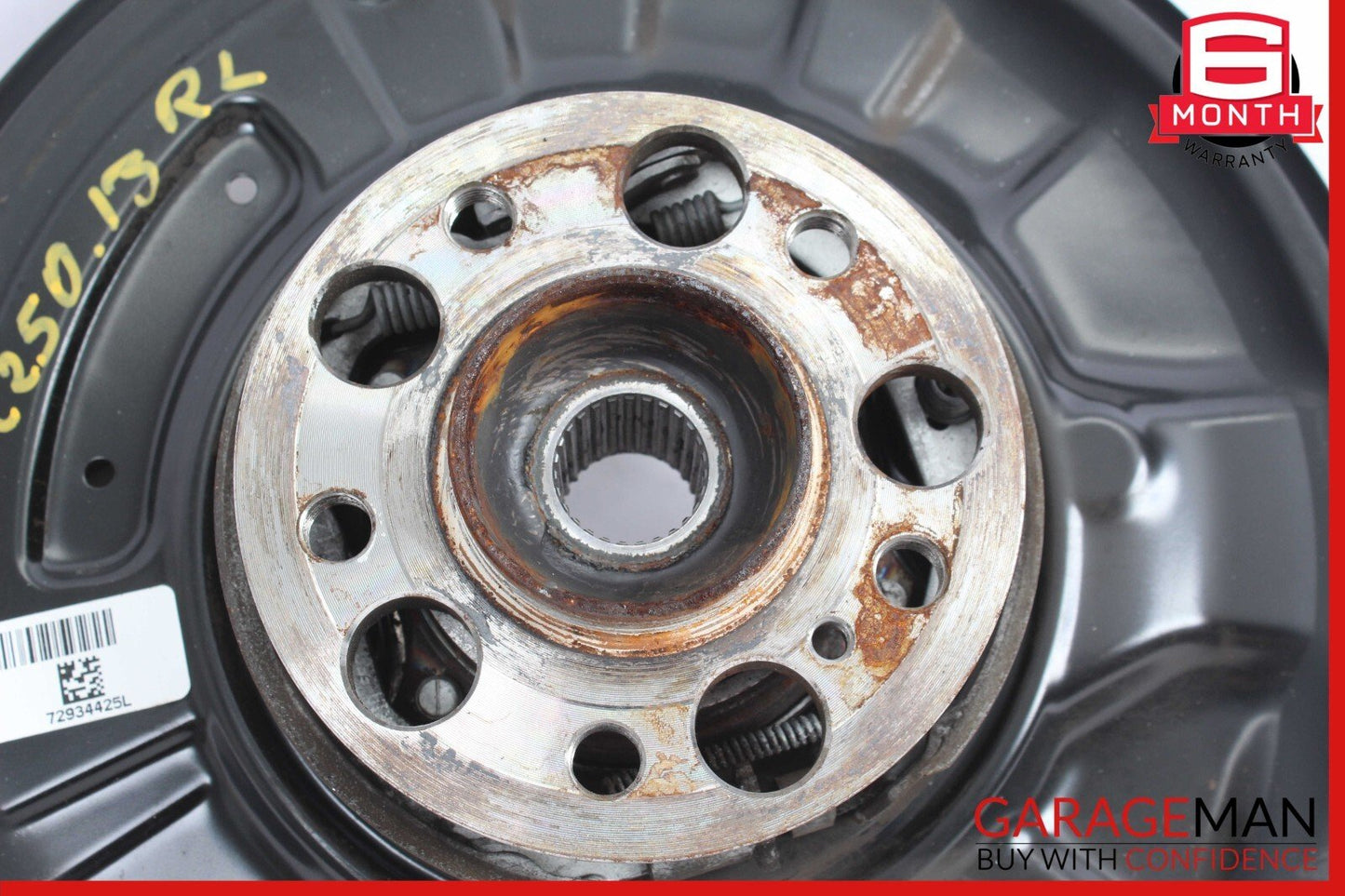 08-17 Mercedes W204 C250 C350 Rear Left Side Wheel Spindle Knuckle Hub Bearing