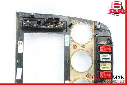 02-05 Mercedes W163 ML320 ML350 ML500 Center Console Switch Trim Bezel Black OEM