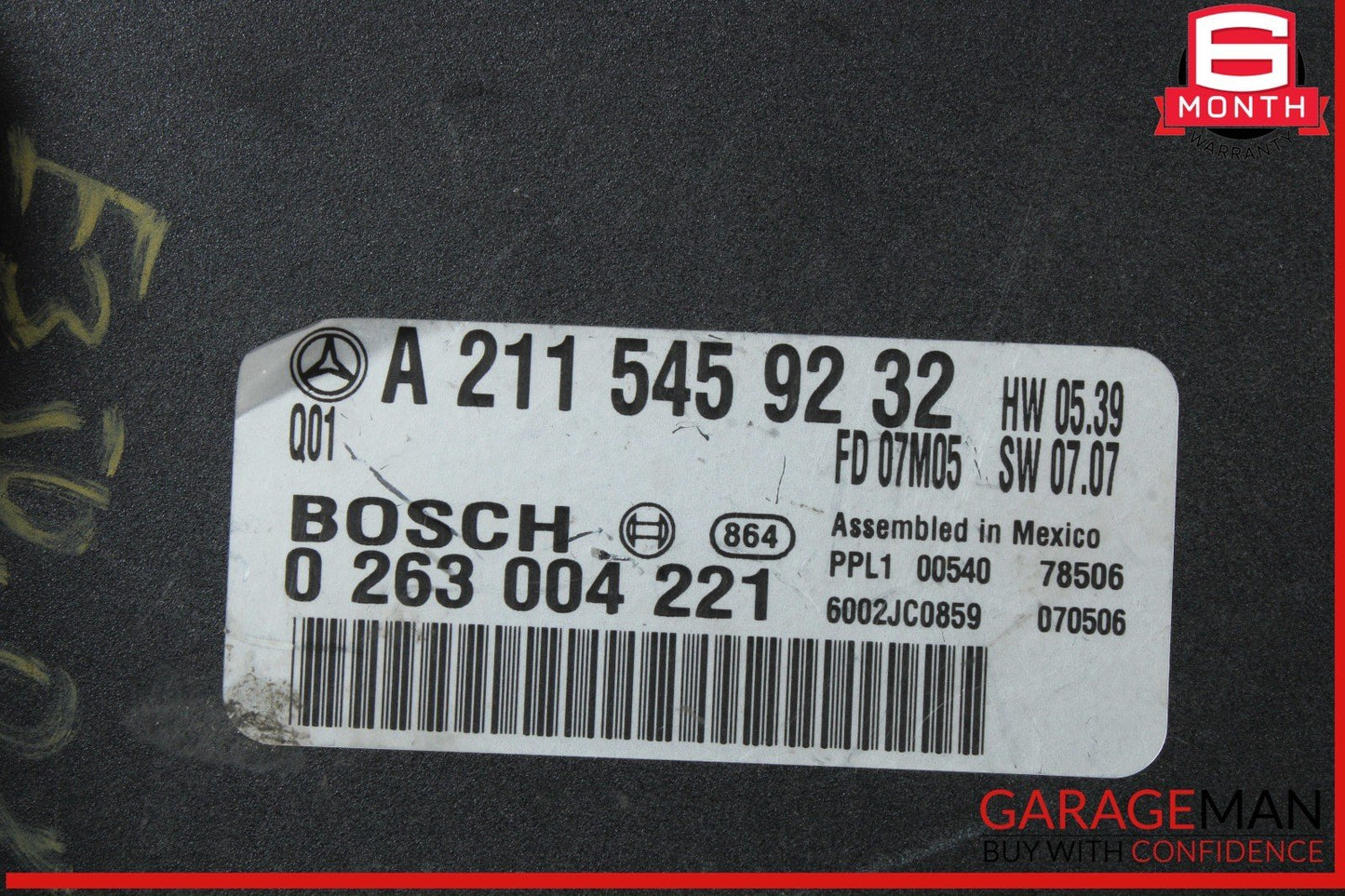 07-08 Mercedes W211 E350 E320 E550 Parking Distance Control Module Unit OEM