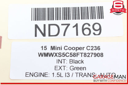 14-17 Mini Cooper Headlight Head Light Fog Light Lamp Switch 9301800 OEM