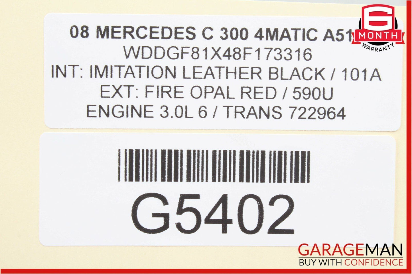 08-11 Mercedes W204 C300 Tire Pressure Monitoring System TPMS Receiver Module