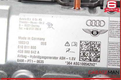 12-18 Audi A6 A7 Front Right Dashboard Panel Knee Airbag Air Bag 4G8880842A OEM