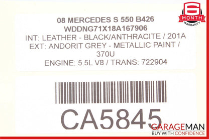 07-14 Mercedes W221 S550 CL550 CL65 AMG Rear Trunk Lid Unlock Release Handle