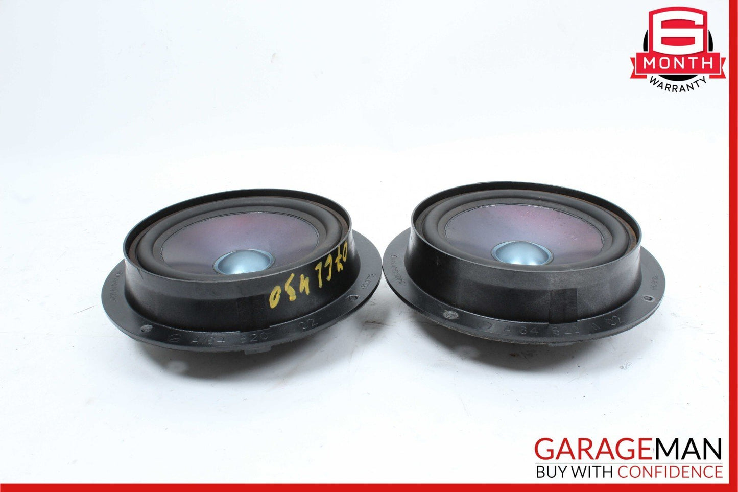 06-13 Mercedes X164 GL450 4MATIC Rear Left & Right Side Audio Sound Speakers Set