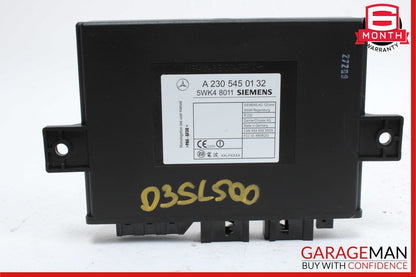 00-03 Mercedes R230 SL500 CL55 Keyless Go Entry Control Module 2305450132 OEM