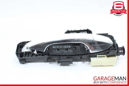 14-16 Mercedes W212 E350 E550 Rear / Front Right Side Exterior Door Handle White