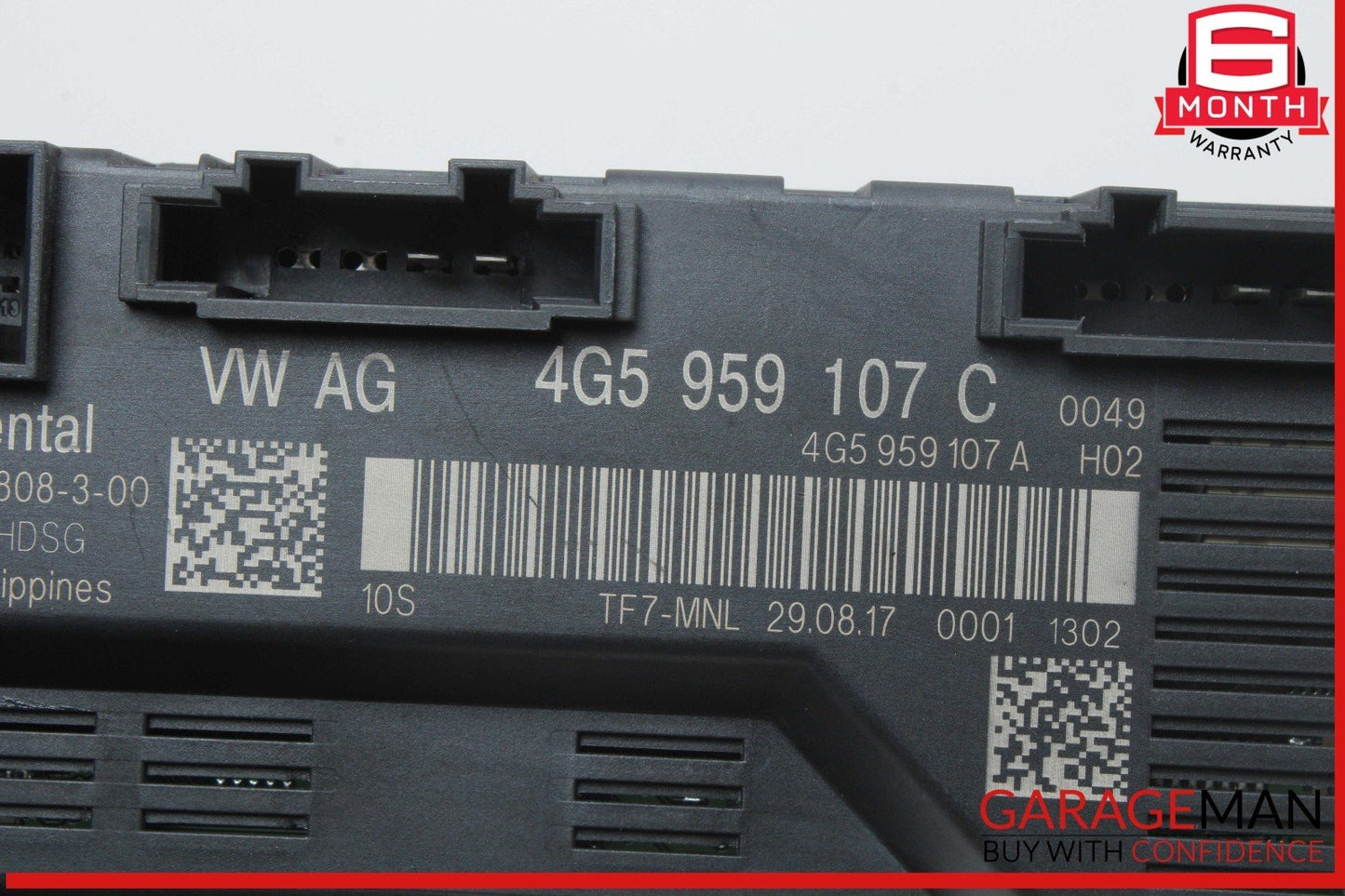 12-18 Audi S6 A7 Tailgate Liftgate Trunk Lid Control Module Unit 4G5959107C OEM