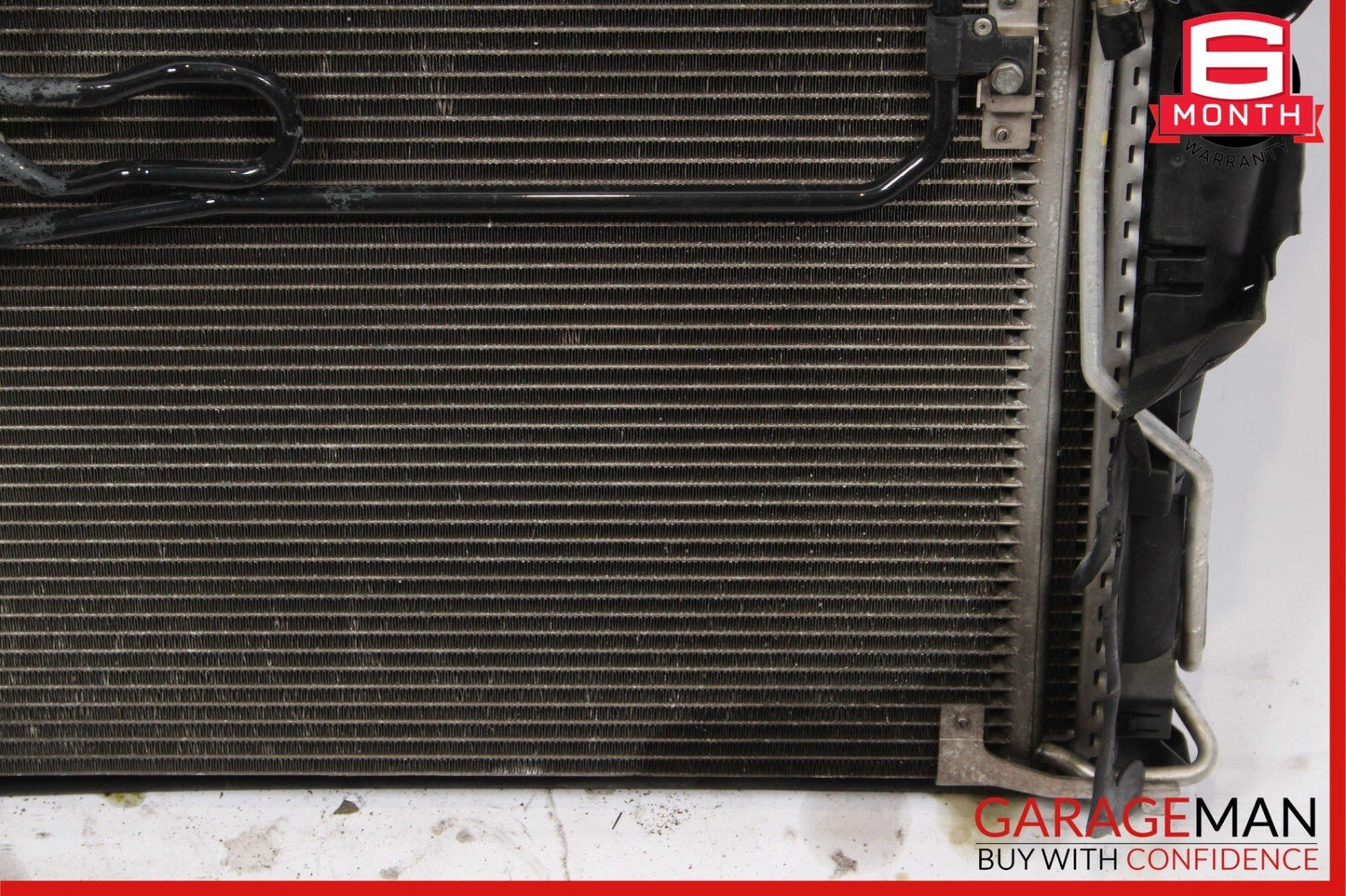 00-06 Mercedes W220 S430 CL500 Engine Cooling Radiator AC A/C Condenser Assembly