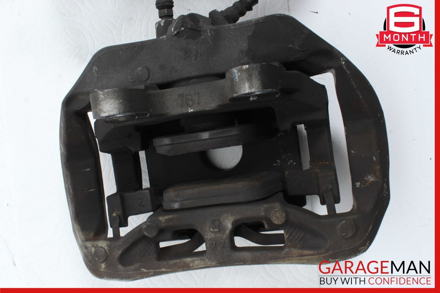 07-14 Mercedes W221 S65 S63 CL63 AMG Rear Left And Right Brake Caliper Set OEM