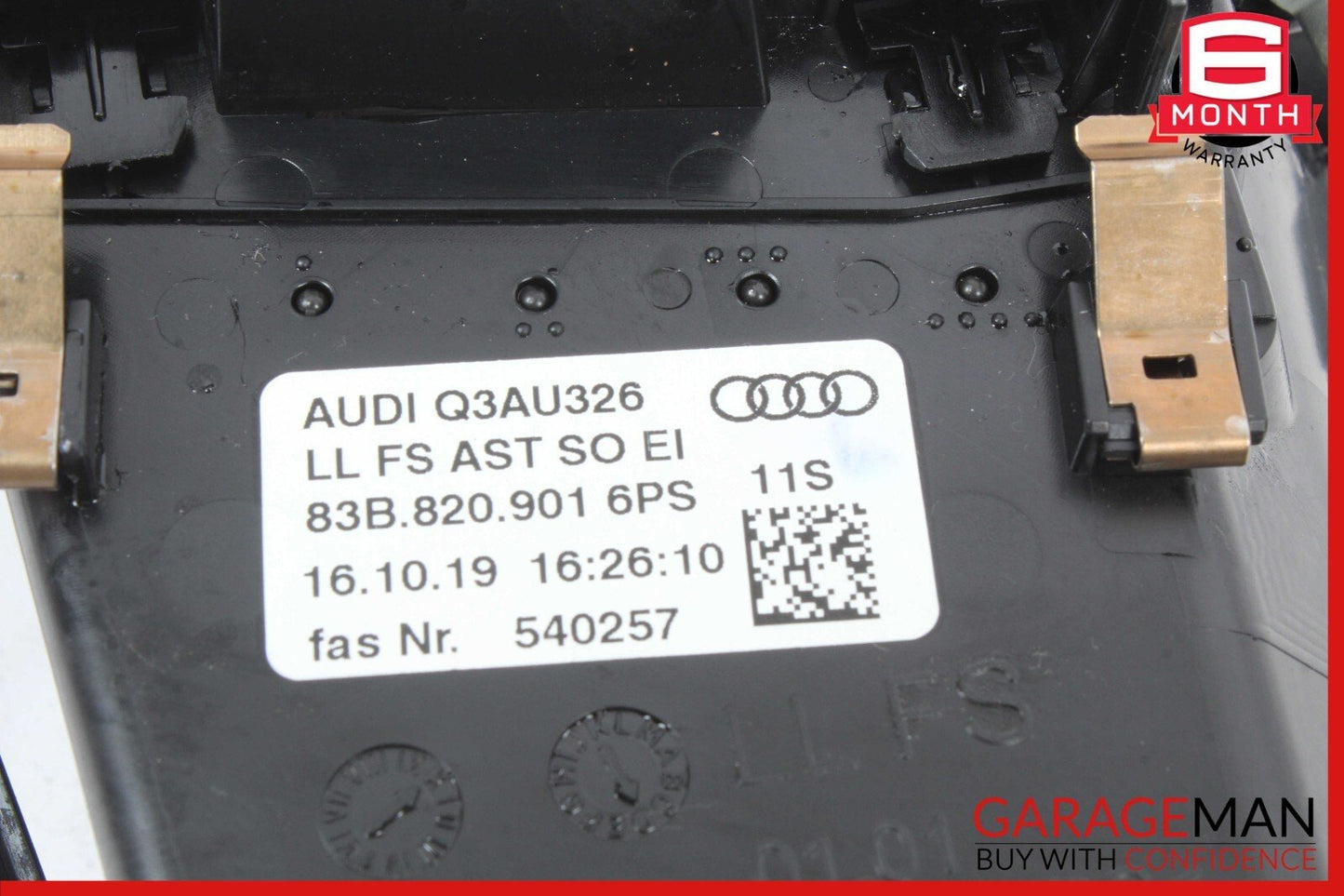 19-24 Audi Q3 Front Left Side Dashboard Vent Nozzle 83B820901