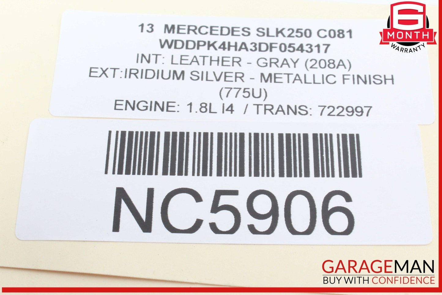 12-20 Mercedes R172 SLK250 SLC300 Roof Convertible Top Control Module Unit OEM