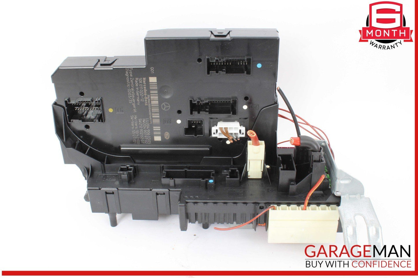 12-14 Mercedes W204 C250 CGI C350 Rear SAM Module Relay Fuse Box Assembly OEM