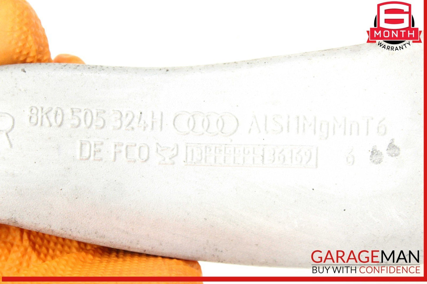 09-18 Audi A6 A7 A4 Rear Right Passenger Side Upper Control Arm 8K0505324H OEM