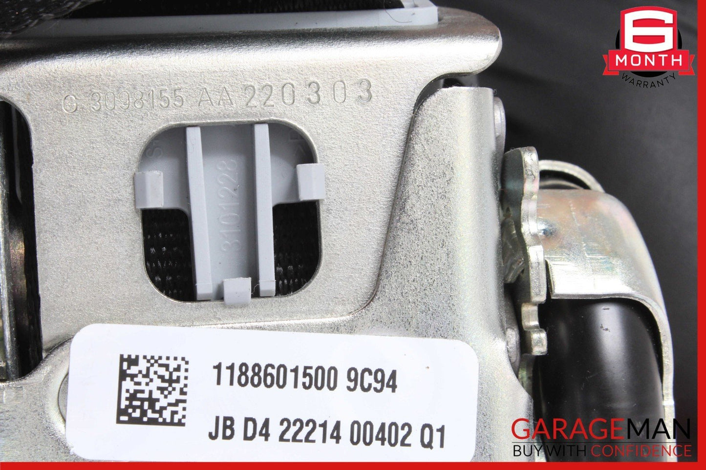 20-23 Mercedes W118 CLA250 Front Left Driver Side Seat Belt Seatbelt Black