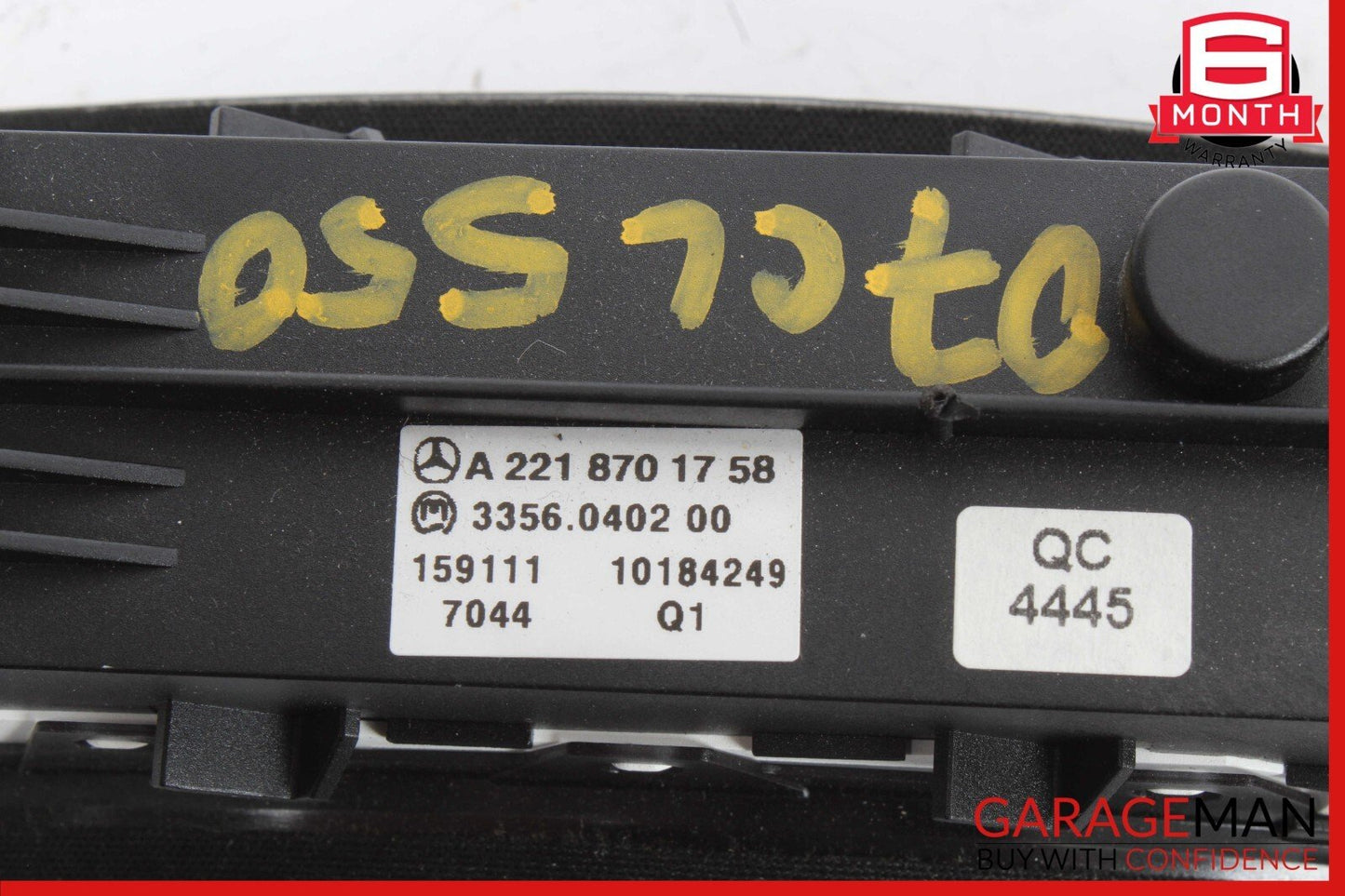 07-14 Mercedes W216 CL550 S550 Instrument Cluster Control Switch 2218701758 OEM