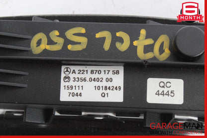 07-14 Mercedes W216 CL550 S550 Instrument Cluster Control Switch 2218701758 OEM