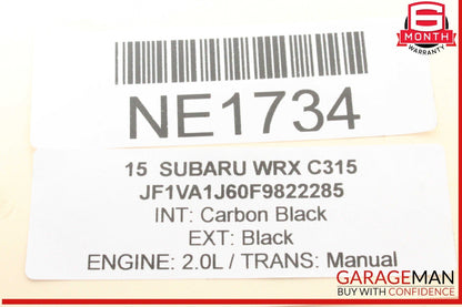 15-21 Subaru WRX Rear Left Driver Side Door Lock Latch Actuator 61035VA010 OEM