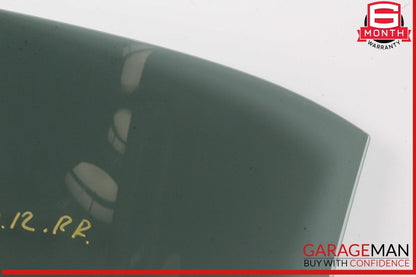 08-14 Mercedes W204 C250 C300 C350 Rear Right Side Door Window Auto Glass OEM