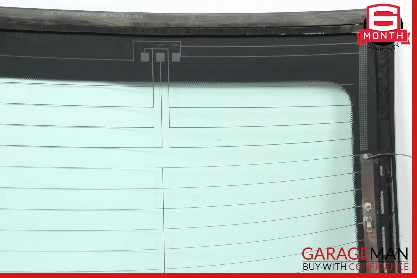 10-17 Mercedes W204 C250 E350 E550 Coupe Rear Windshield Window Glass Panel OEM