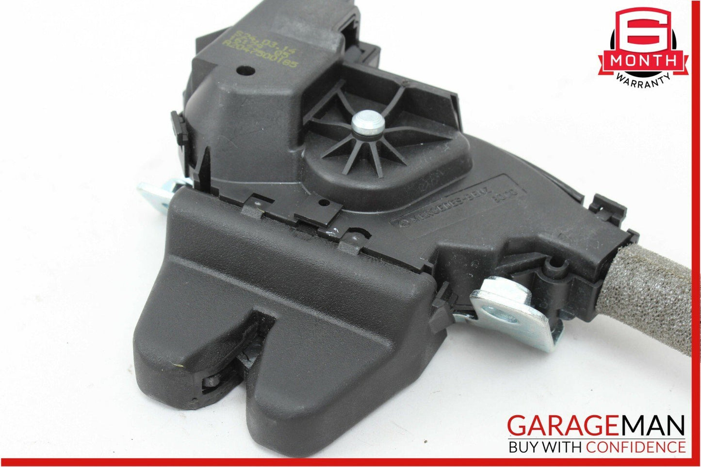 08-15 Mercedes W204 C250 Trunk Lid Lock Latch Actuator w/ Cylinder Mechanism