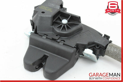 08-15 Mercedes W204 C250 Trunk Lid Lock Latch Actuator w/ Cylinder Mechanism