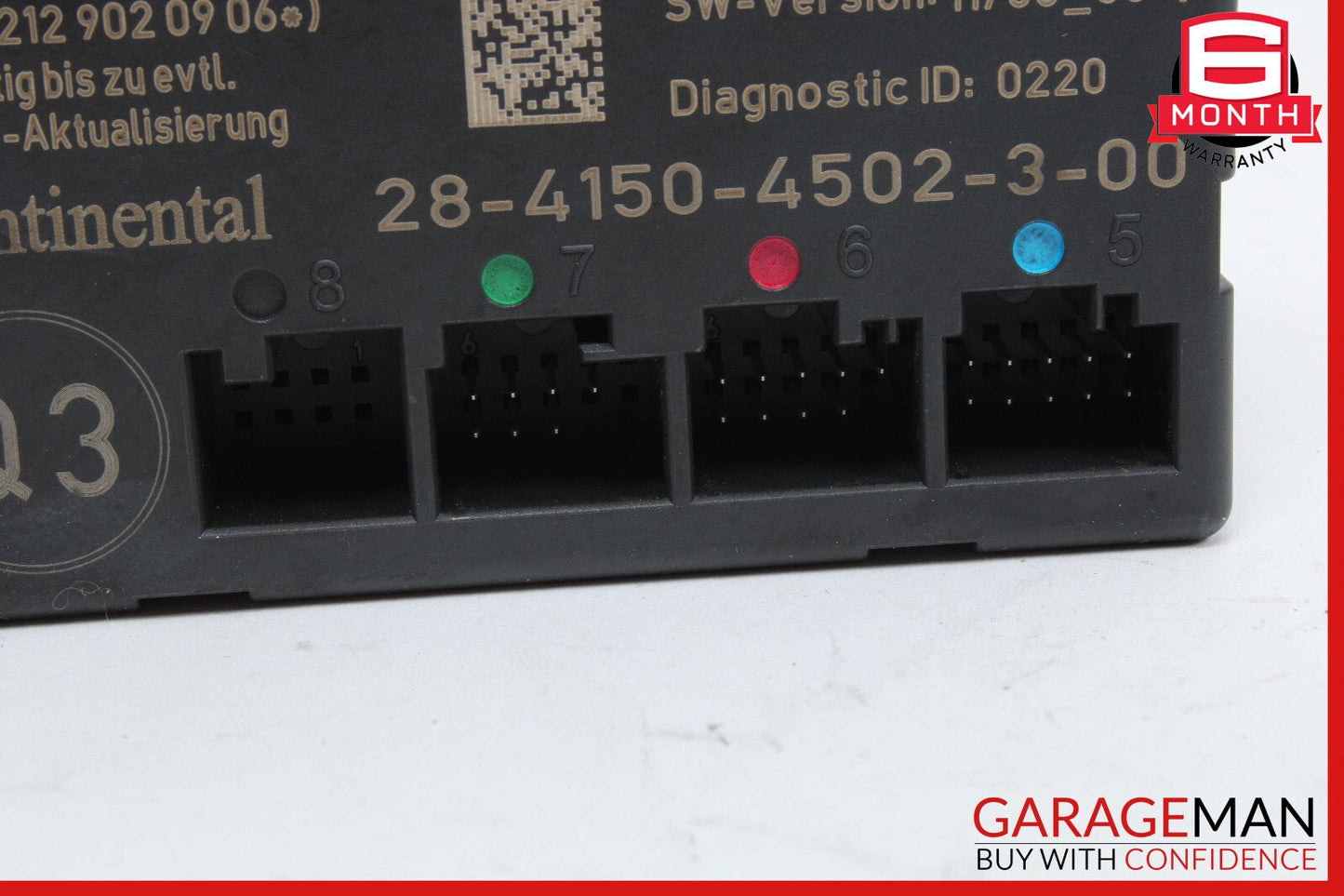 08-18 Mercedes X204 GLK250 C250 CLS550 Front Left Side Door Control Module OEM