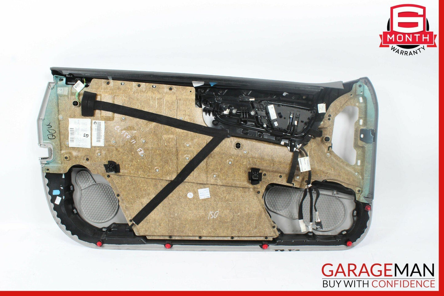 07-14 Mercedes W216 CL550 Front Right Passenger Side Interior Door Panel Gray
